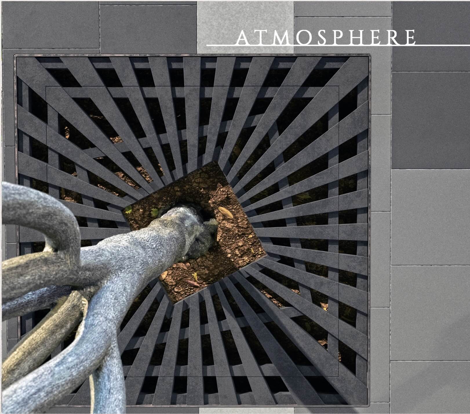 Приствольная решетка для дерева ZKING ATMOSPHERE 1.2х1.2м Черная в Тайшете фото