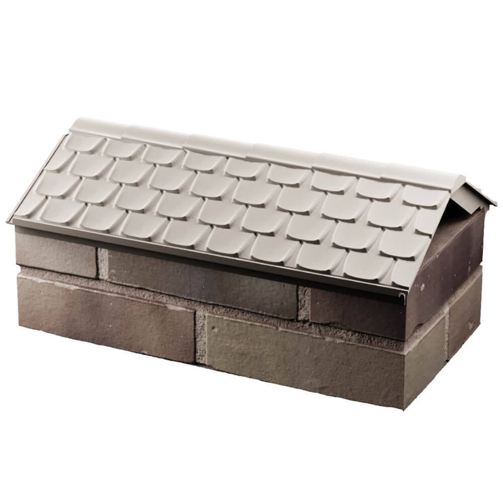 Парапет Zking Эльбрус Бежевый с посадкой на 1 кирпич (255мм) в Тайшете фото