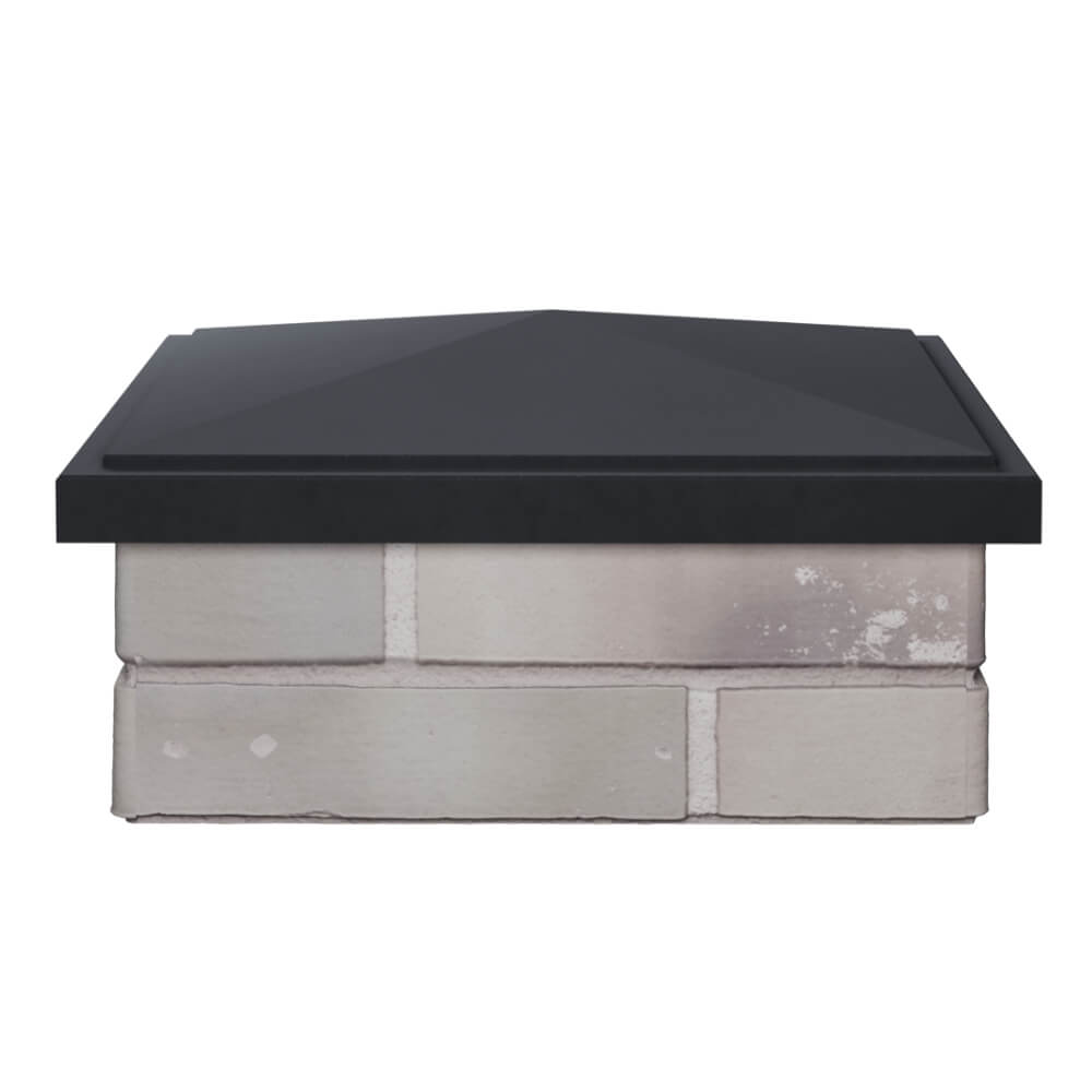 Колпак Zking БонаМоно Серый на столб 1.5х1.5 кирпича (385х385, 400х400мм) Тайшет фото