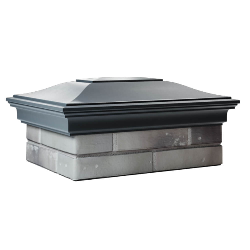 Колпак Zking Монблан Серый на столб 2х1.5 кирпича (515х385мм) в Тайшете фото