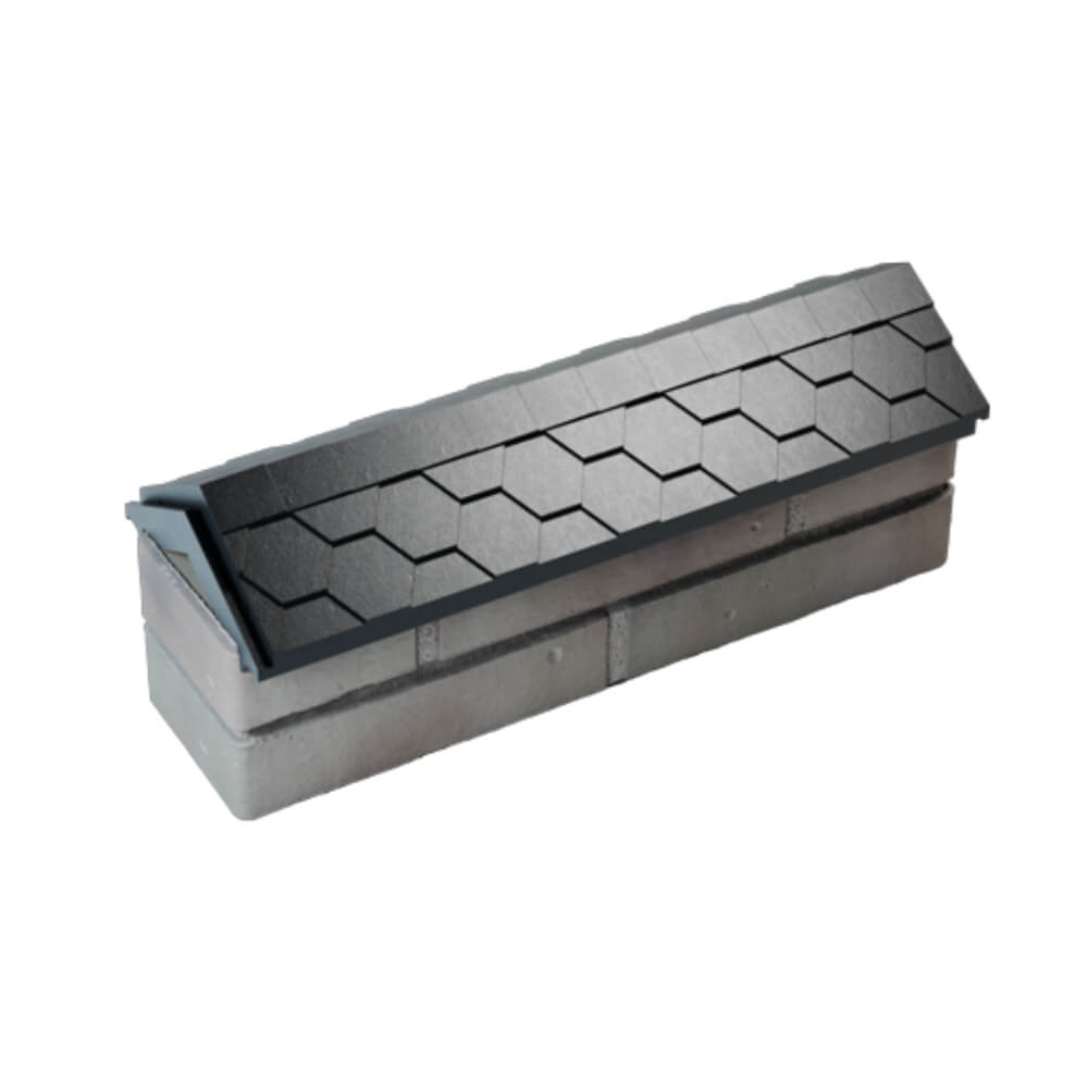 Парапет Zking Эверест Черный с посадкой на 0.5 кирпича (130мм) в Тайшете фото