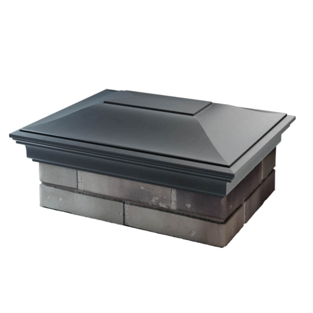 Колпак Zking Монблан Серый на столб 2х1.5 кирпича (515х385мм) в Тайшете фото