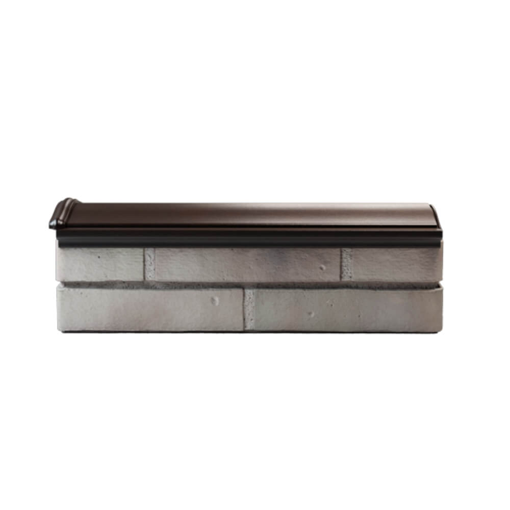 Парапет Zking Монблан Коричневый посадка на 0.5 кирпича (130мм) в Тайшете фото