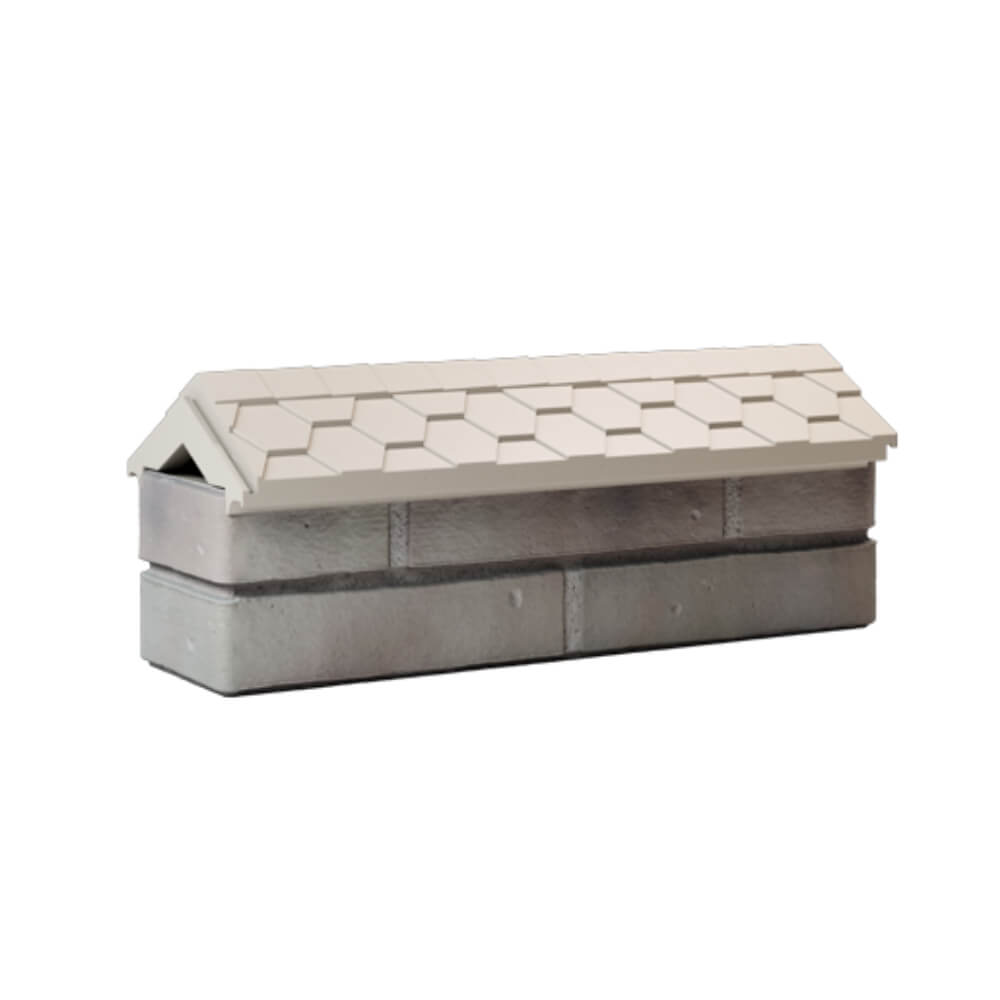 Парапет Zking Эверест Бежевый с посадкой на 0.5 кирпича (130мм) Тайшет фото