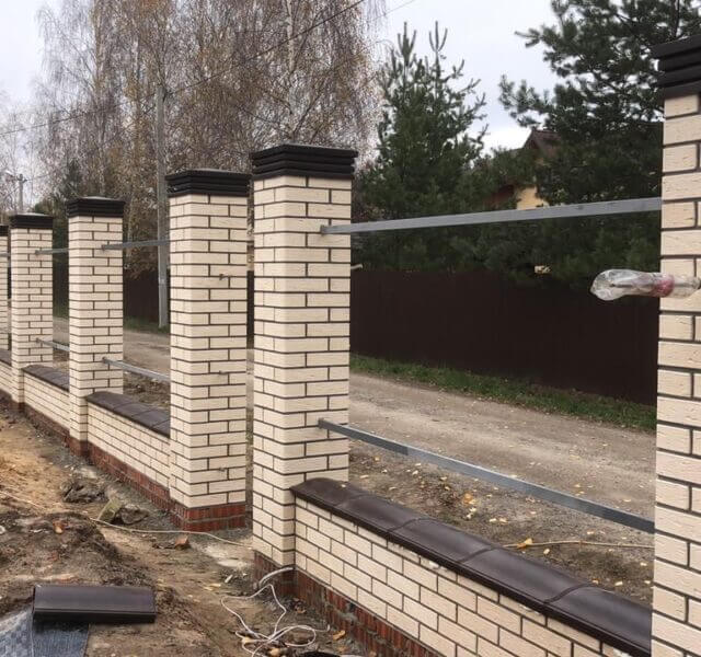 Колпак Zking Бона ХайТек Коричневый на столб 1.5х1.5 кирпича (385х385мм) в Тайшете фото