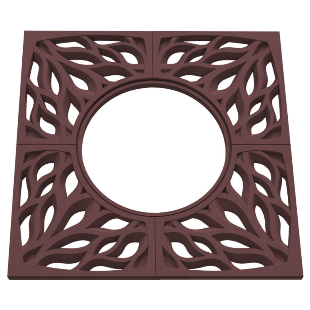 Приствольная решетка для дерева ZKING CRUST 1.2х1.2м Коричневая в Тайшете фото