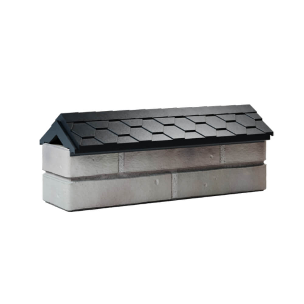 Парапет Zking Эверест Черный с посадкой на 0.5 кирпича (130мм) Тайшет фото