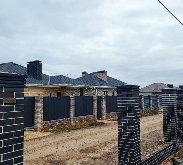 Колпак Zking Бона ХайТек Серый на столб 1.5х1.5 кирпича (385х385мм) в Тайшете фото