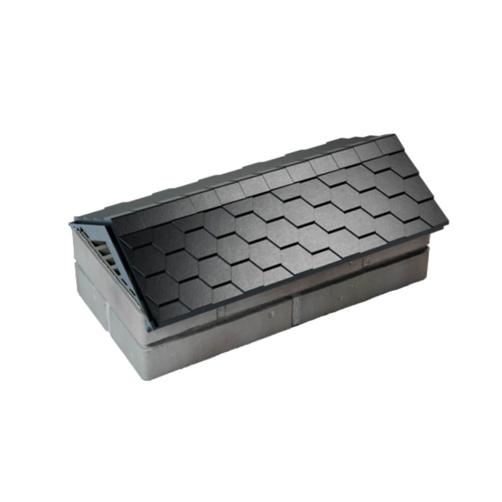 Парапет Zking Эверест Черный с посадкой на 1 кирпич (200/225/255мм) в Тайшете фото