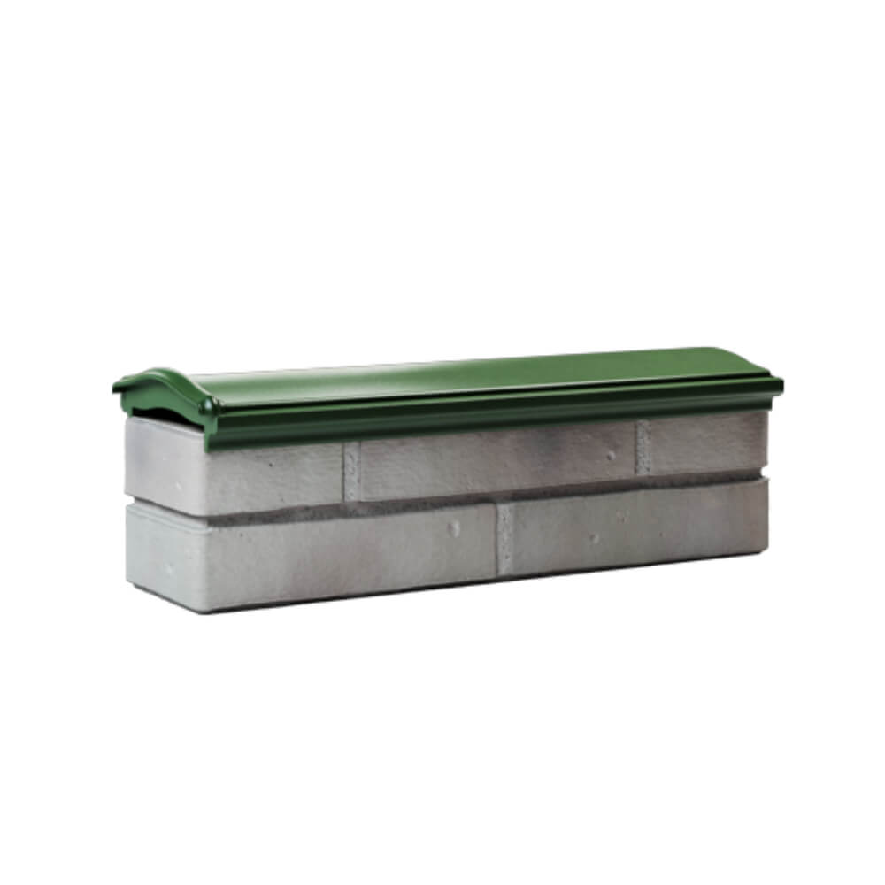 Парапет Zking Монблан Зеленый посадка на 0.5 кирпича (130мм) Тайшет фото