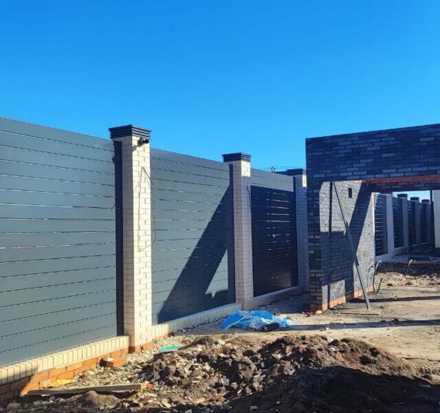 Колпак Zking Бона ХайТек Серый на столб 1.5х1.5 кирпича (385х385мм) в Тайшете фото