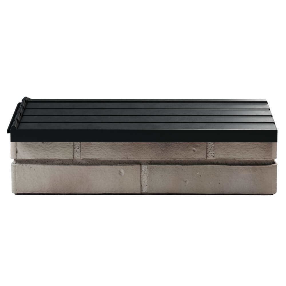 Парапет Zking Бона ХайТек Черный с посадкой на 1 кирпич (200/225/255мм) в Тайшете фото