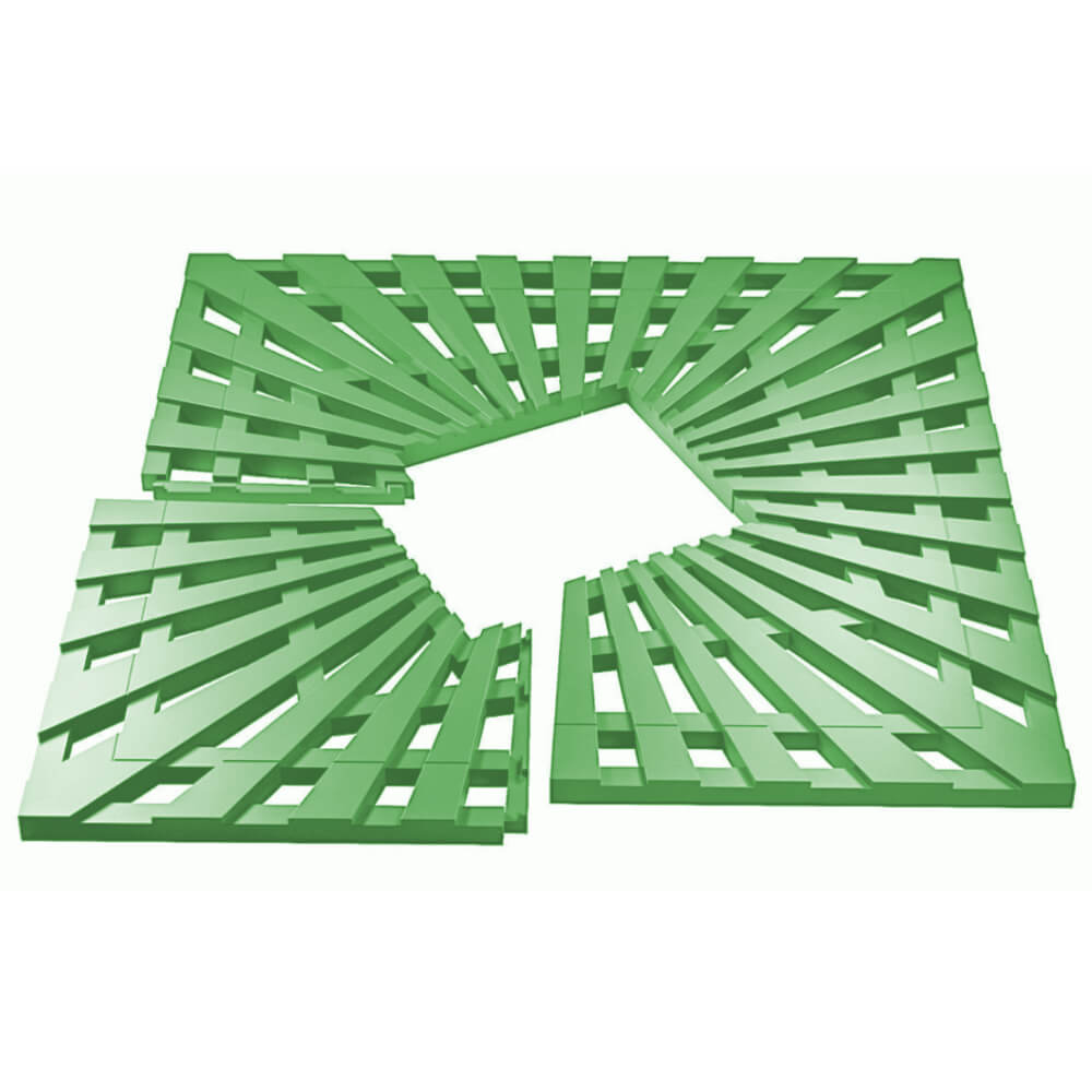 Приствольная решетка для дерева ZKING ATMOSPHERE 1.2х1.2м Зеленая в Тайшете фото