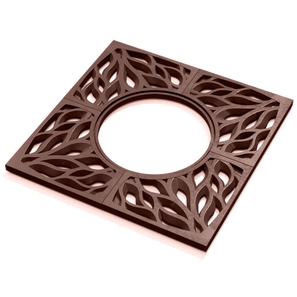 Приствольная решетка для дерева ZKING CRUST 1.2х1.2м Коричневая в Тайшете фото