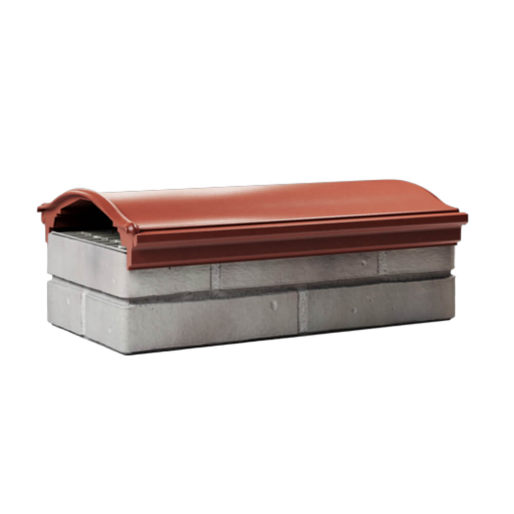 Парапет Zking Монблан Красный посадка на 1 кирпич (200/225/255мм) Тайшет фото