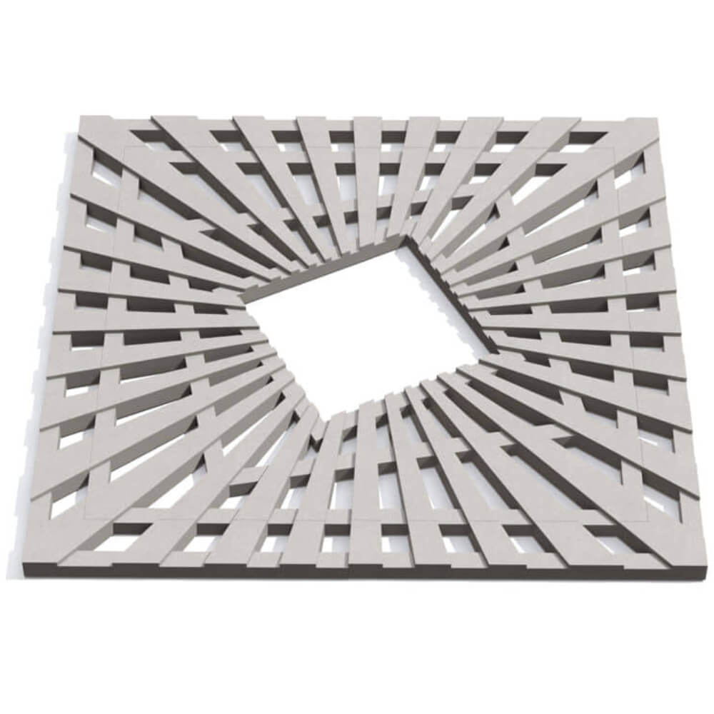 Приствольная решетка для дерева ZKING ATMOSPHERE 1.2х1.2м Бежевая Тайшет фото