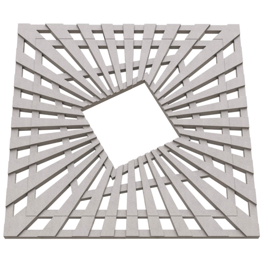 Приствольная решетка для дерева ZKING ATMOSPHERE 1.2х1.2м Бежевая в Тайшете фото