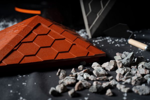 Колпак Zking Эверест Красный на столб 1.5х1.5 кирпича (390х390мм) в Тайшете фото