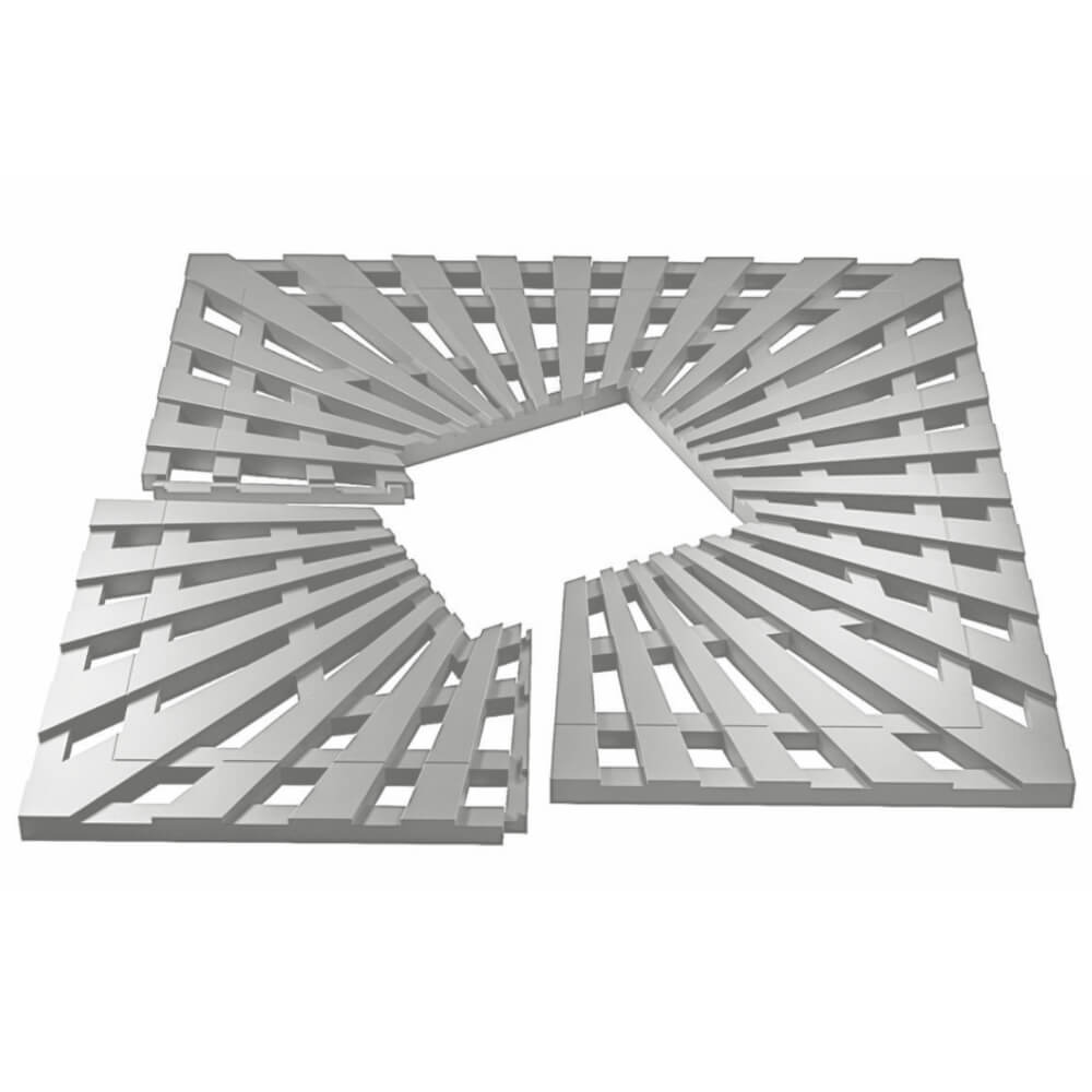 Приствольная решетка для дерева ZKING ATMOSPHERE 1.2х1.2м Бежевая в Тайшете фото