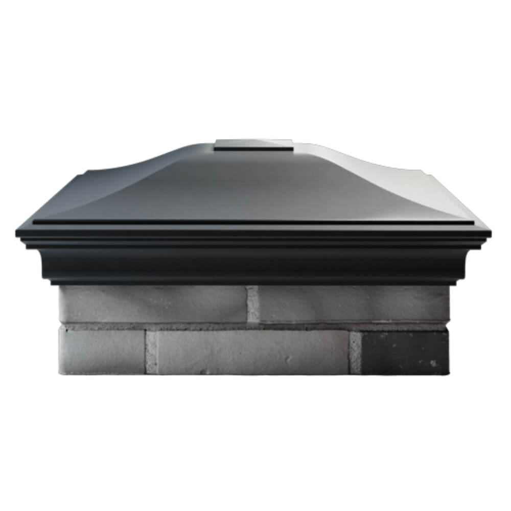 Колпак Zking Монблан Серый на столб 2х2 кирпича (515х515мм) в Тайшете фото