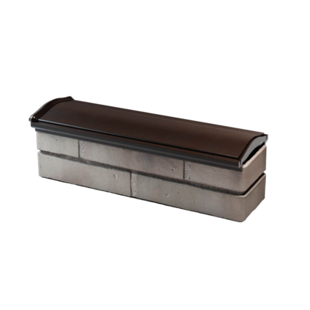 Парапет Zking Монблан Коричневый посадка на 0.5 кирпича (130мм) в Тайшете фото