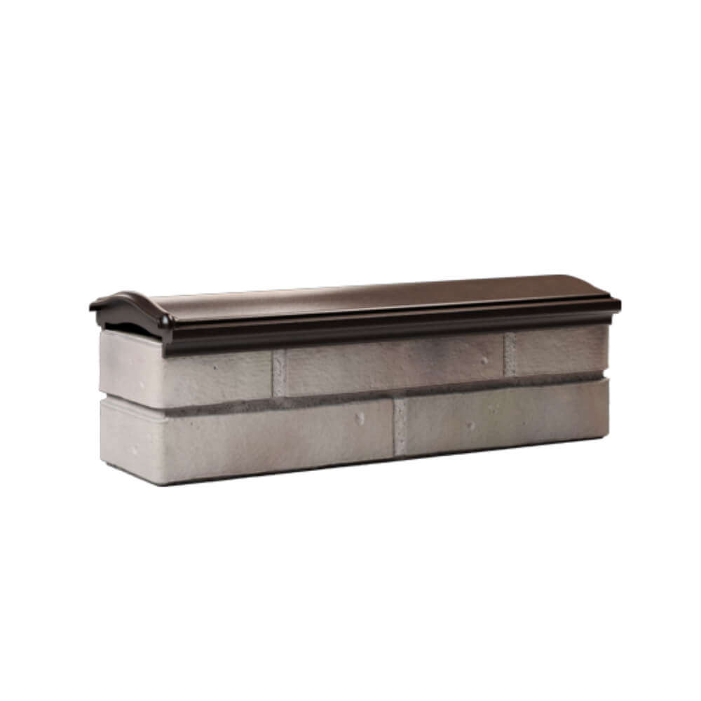 Парапет Zking Монблан Коричневый посадка на 0.5 кирпича (130мм) Тайшет фото