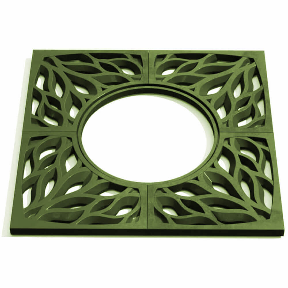 Приствольная решетка для дерева ZKING CRUST 1.2х1.2м Зеленая Тайшет фото