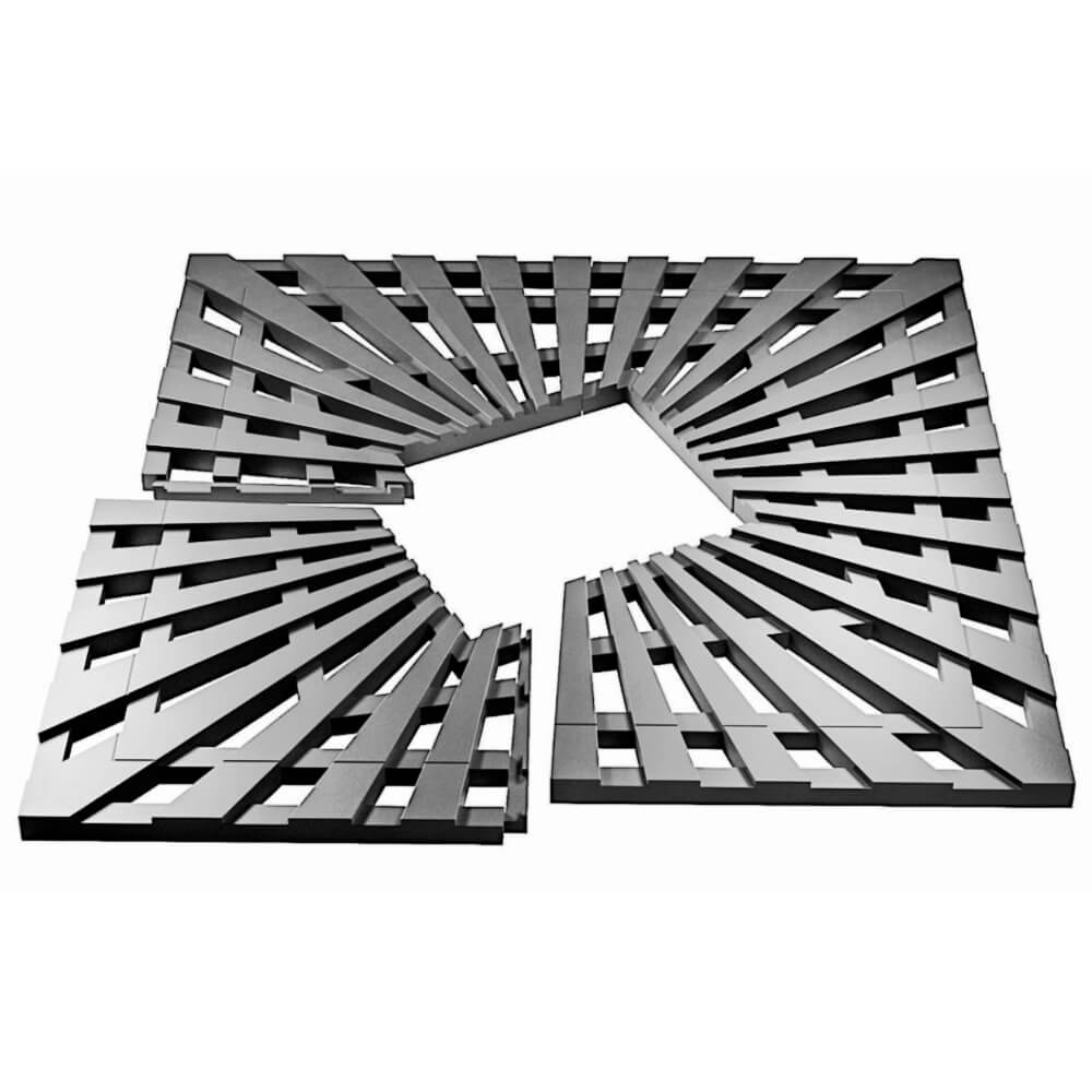 Приствольная решетка для дерева ZKING ATMOSPHERE 1.2х1.2м Серая в Тайшете фото