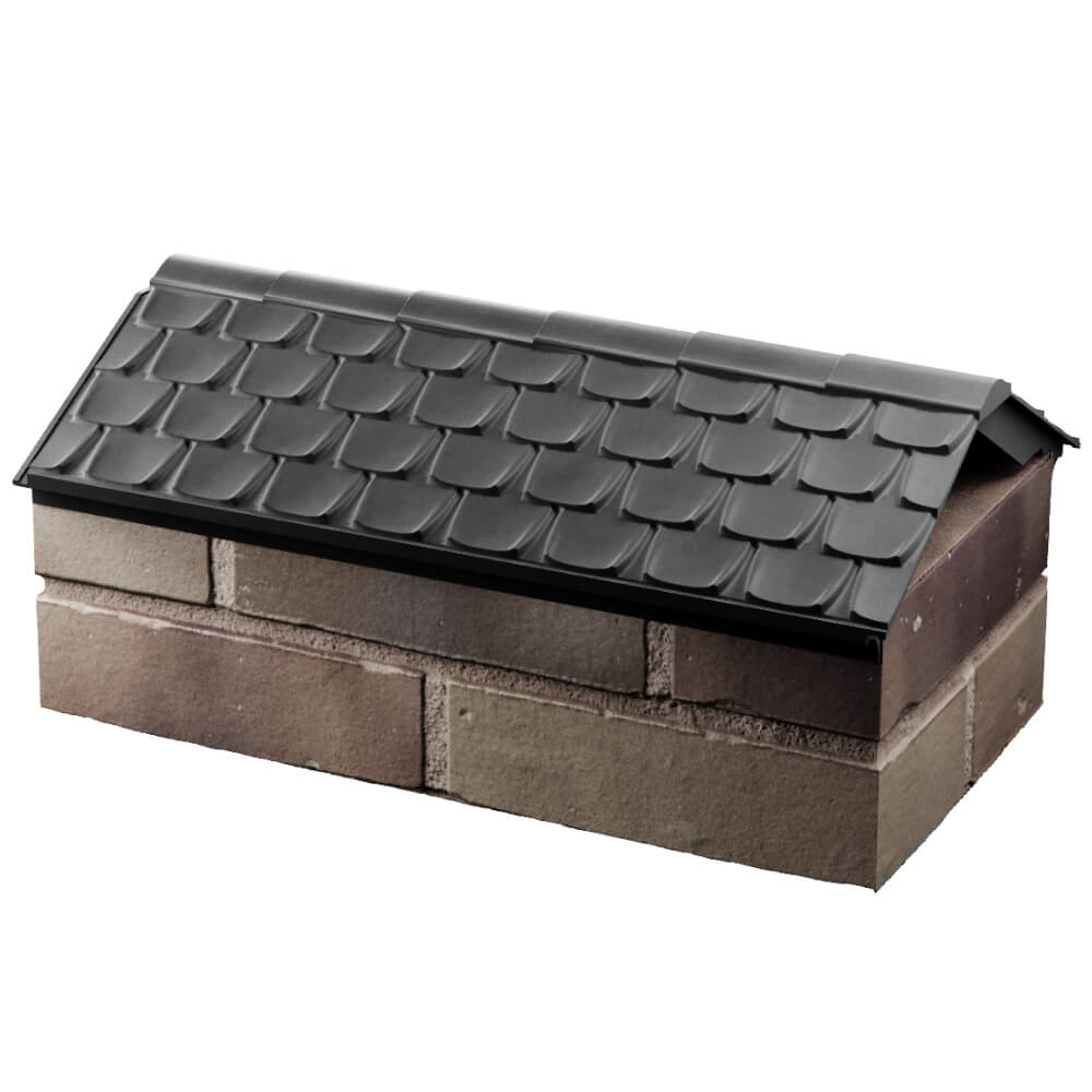 Парапет Zking Эльбрус Серый с посадкой на 1 кирпич (255мм) в Тайшете фото