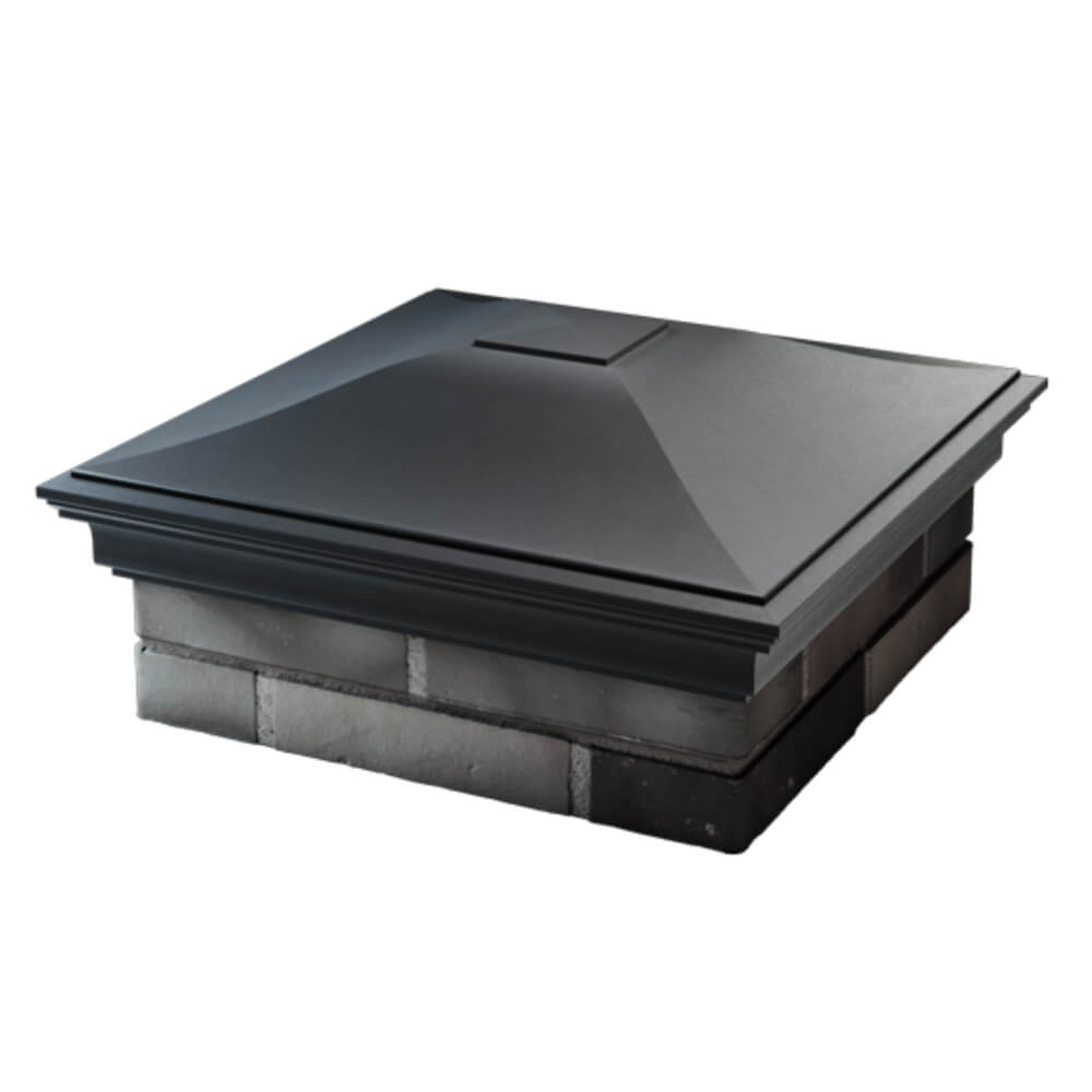 Колпак Zking Монблан Серый на столб 2х2 кирпича (515х515мм) в Тайшете фото