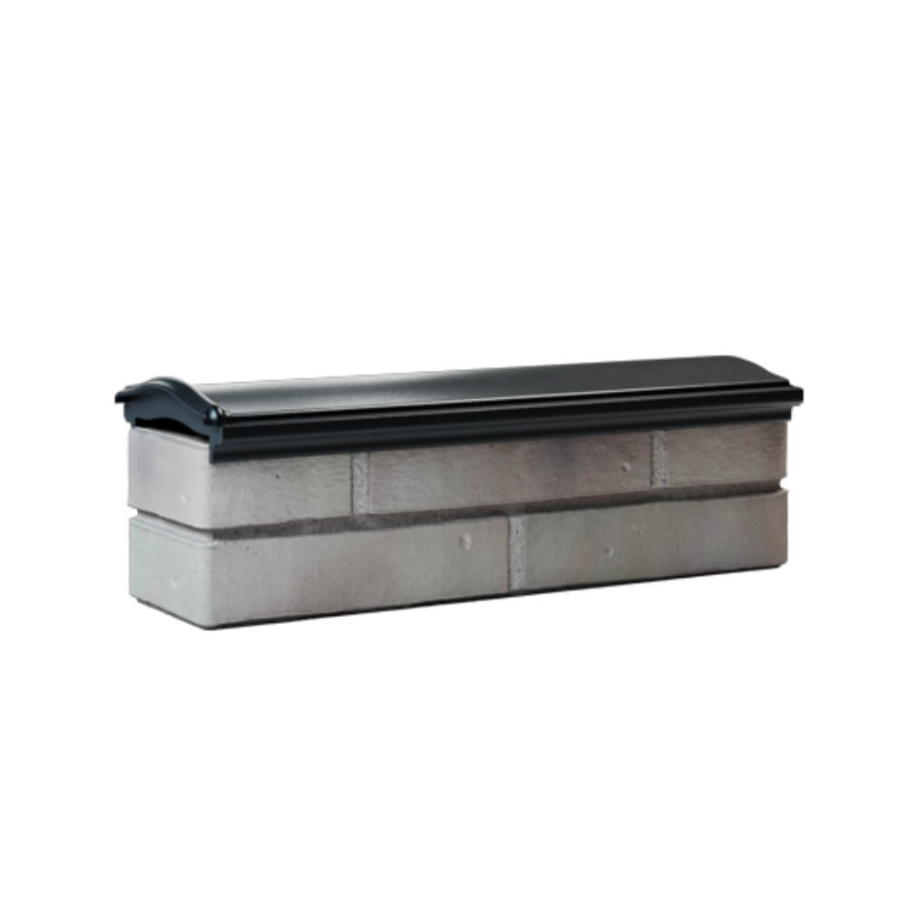 Парапет Zking Монблан Черный посадка на 0.5 кирпича (130мм) Тайшет фото