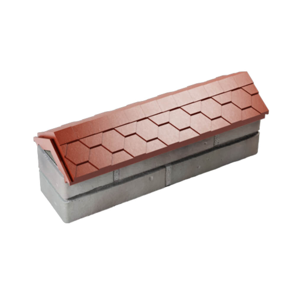 Парапет Zking Эверест Красный с посадкой на 0.5 кирпича (130мм) в Тайшете фото