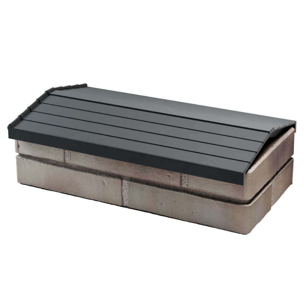 Парапет Zking Бона ХайТек Серый с посадкой на 1 кирпич (200/225/255мм) в Тайшете фото