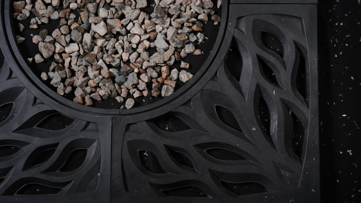 Приствольная решетка для дерева ZKING CRUST 1.2х1.2м Черная в Тайшете фото