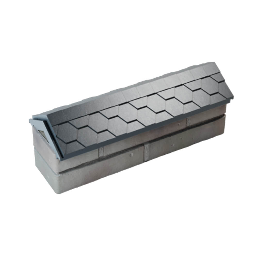 Парапет Zking Эверест Серый с посадкой на 0.5 кирпича (130мм) в Тайшете фото